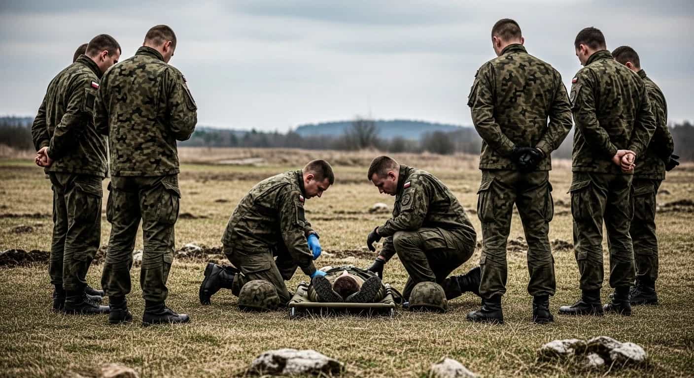 Zmarł 34-letni żołnierz WOT Grzegorz Stec podczas szkolenia w Kołaczycach