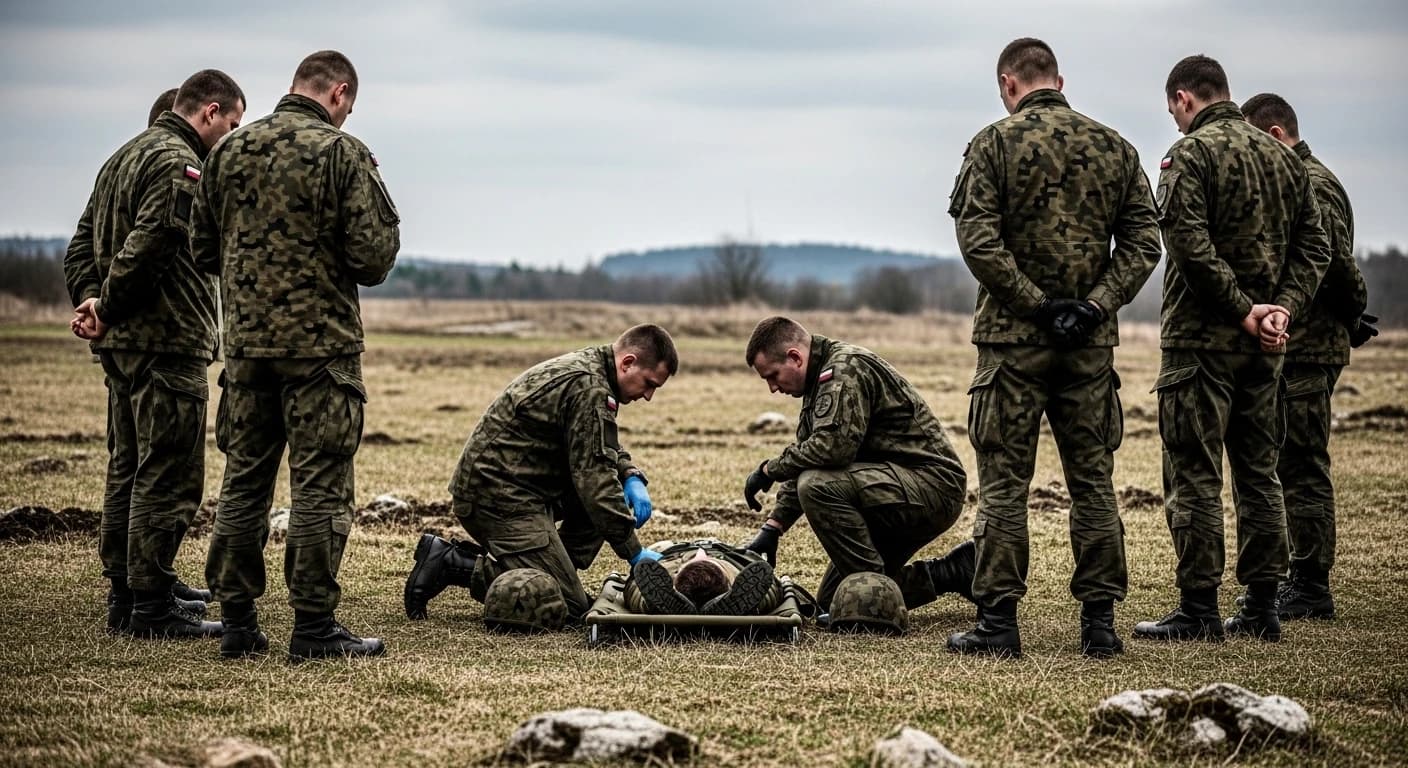 Zmarł 34-letni żołnierz WOT Grzegorz Stec podczas szkolenia w Kołaczycach