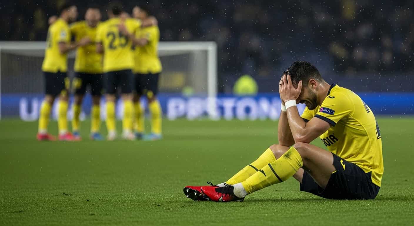 Villarreal ponosi bolesną porażkę z Pafos w Lidze Mistrzów