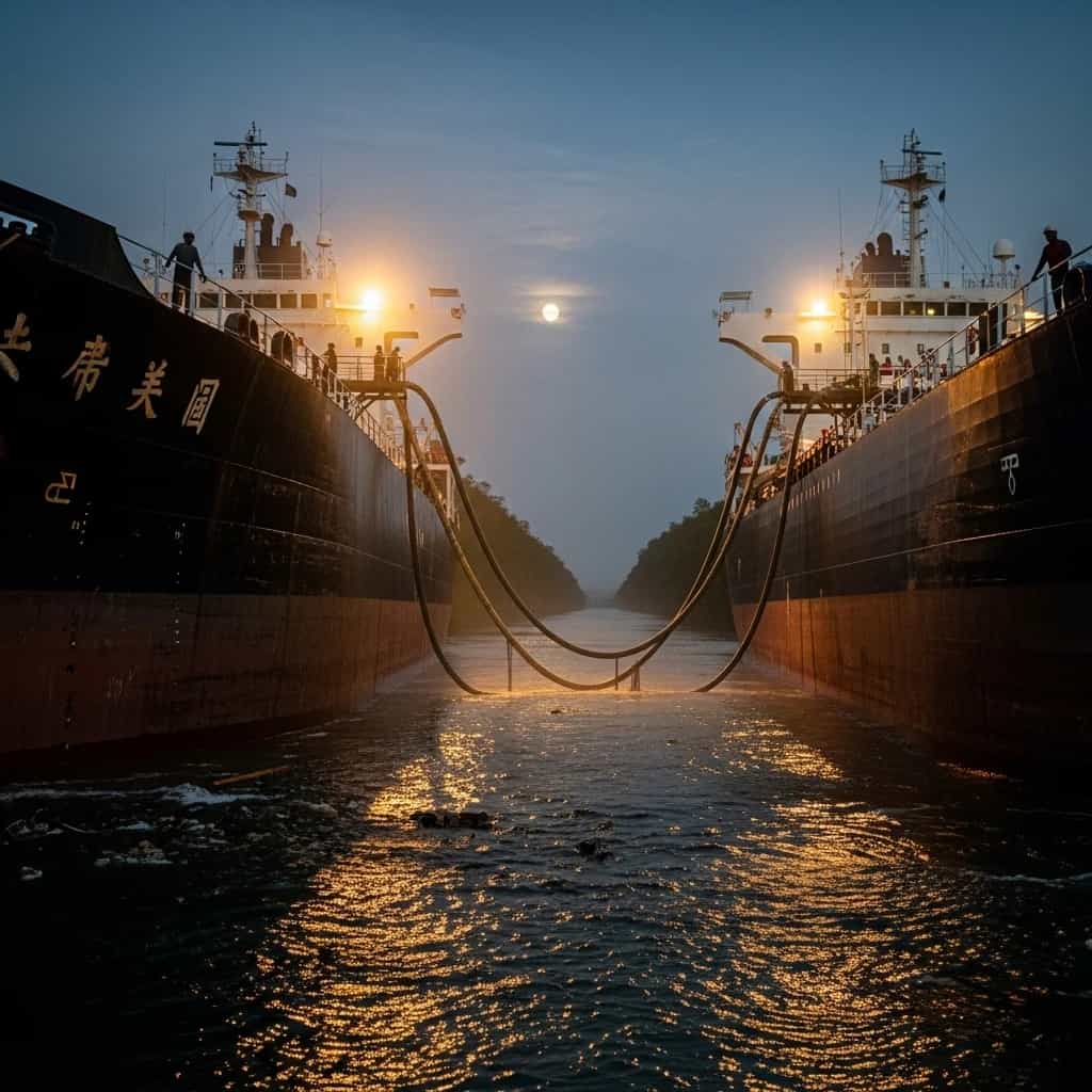 Chiny wykorzystują Indonezję do omijania sankcji na irańską ropę naftową