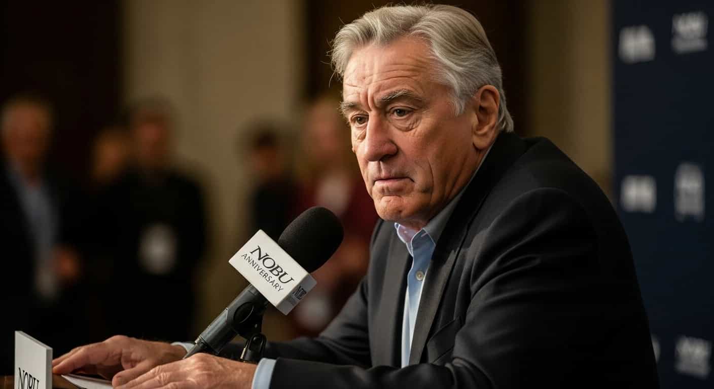 Robert De Niro odwiedził Warszawę z okazji jubileuszu restauracji Nobu i ujawnił szczegóły spotkania z papieżem