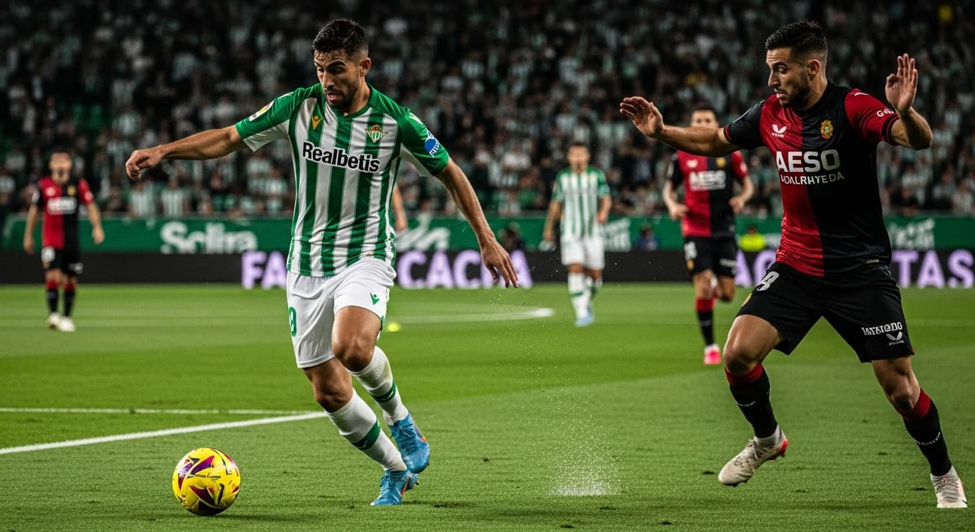 Real Betis zmierzy się z Mallorcą w poszukiwaniu spokoju zwycięstwa
