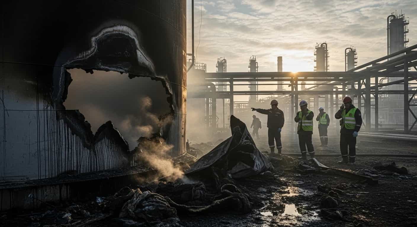 Rosyjskie rafinerie pod ostrzałem - Kreml planuje masowy import paliwa z Azji