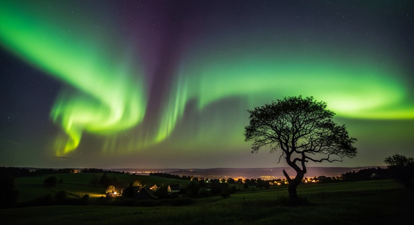 Zorza polarna nad Polską - spektakularne zjawisko może być widoczne przez kilka najbliższych nocy