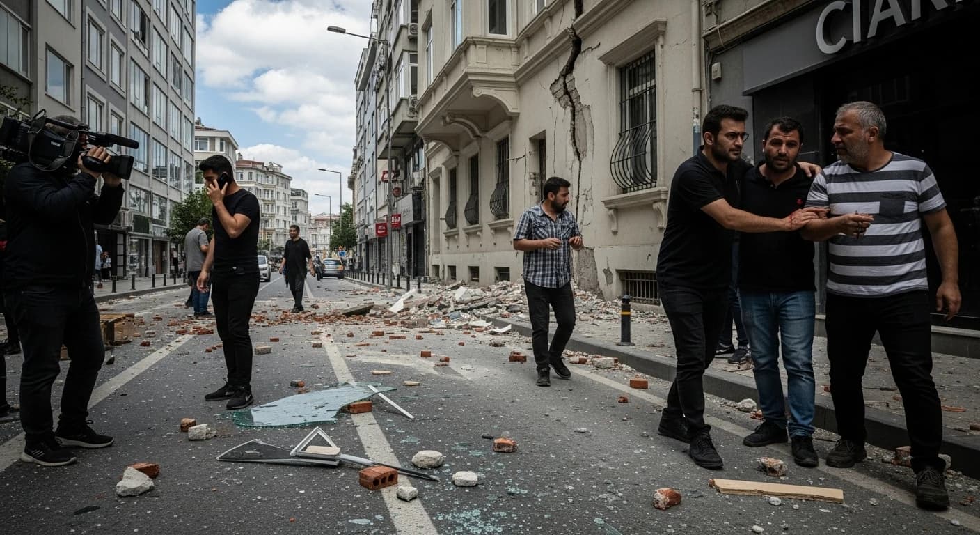Trzęsienie ziemi w Turcji o magnitudzie 5,4 - wstrząsy odczuwalne w największych miastach kraju