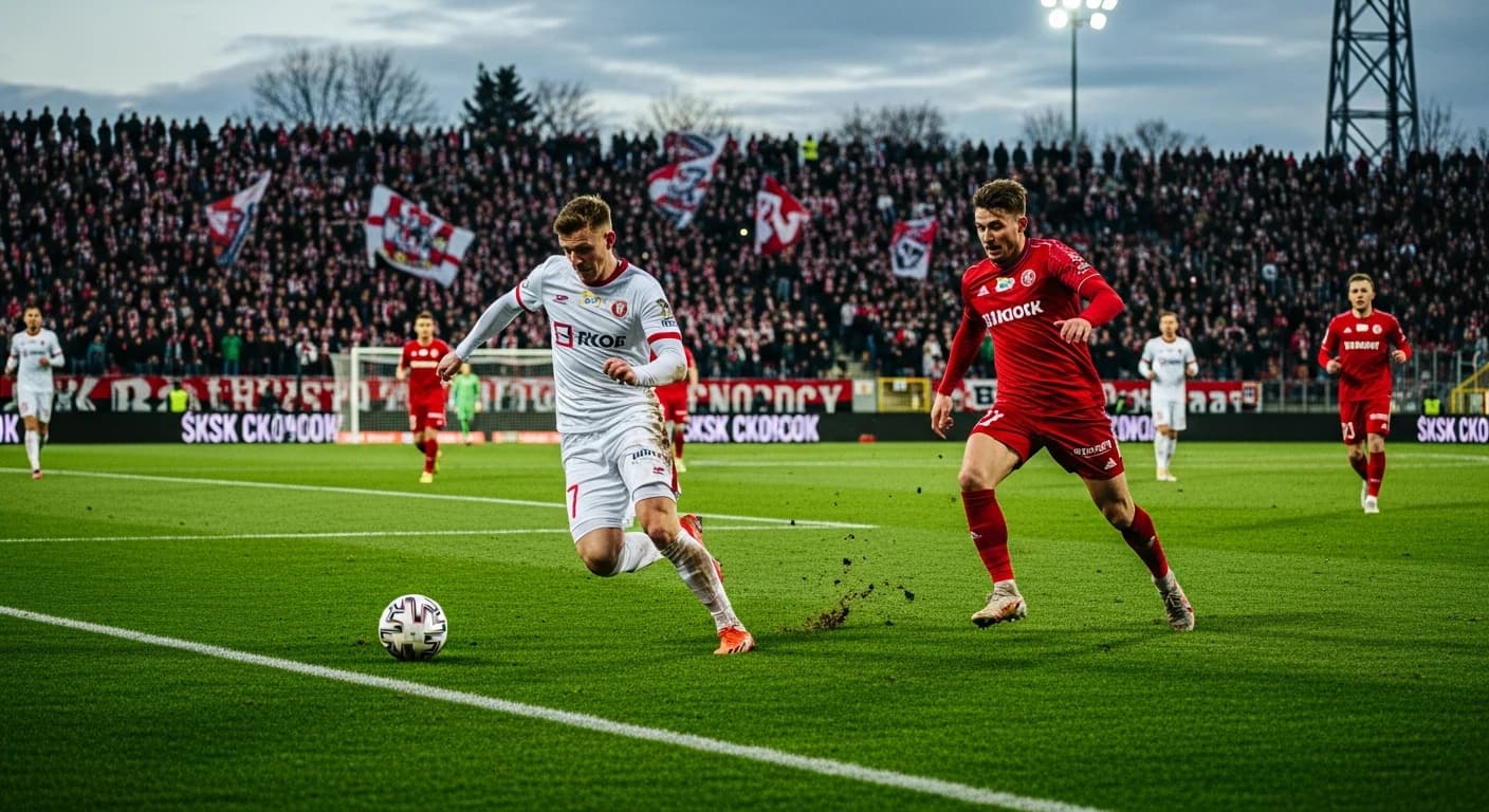 ŁKS Łódź podejmuje Śląsk Wrocław w kluczowym starciu 15. kolejki Betclic 1. Ligi