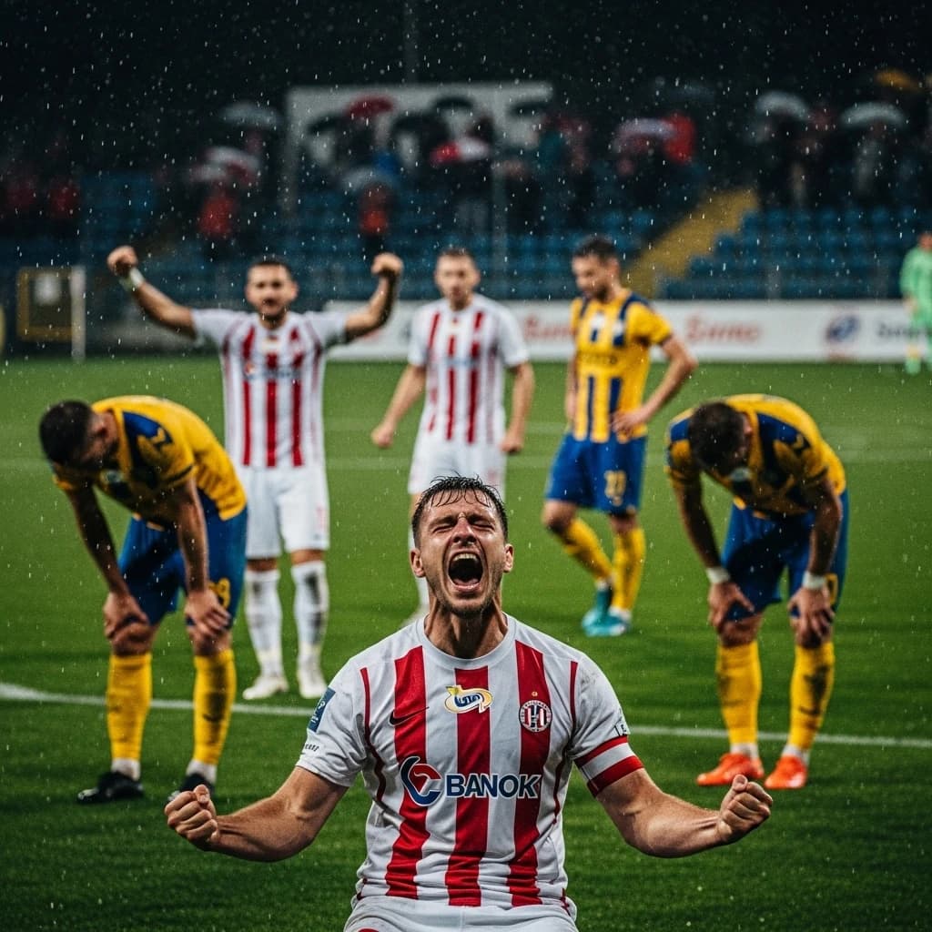 ŁKS Łódź awansuje do 1/16 finału Pucharu Polski po dramatycznym meczu z Chrobrym Głogów