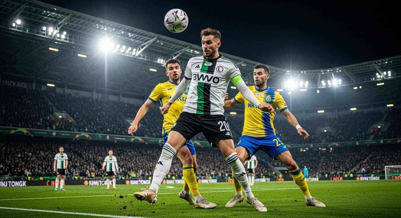 Legia Warszawa zmierzy się z NK Celje w kluczowym meczu Ligi Konferencji