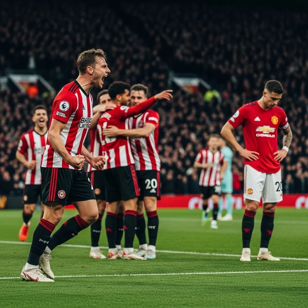 Brentford pokonuje Manchester United 2-1 w emocjonującym meczu Premier League