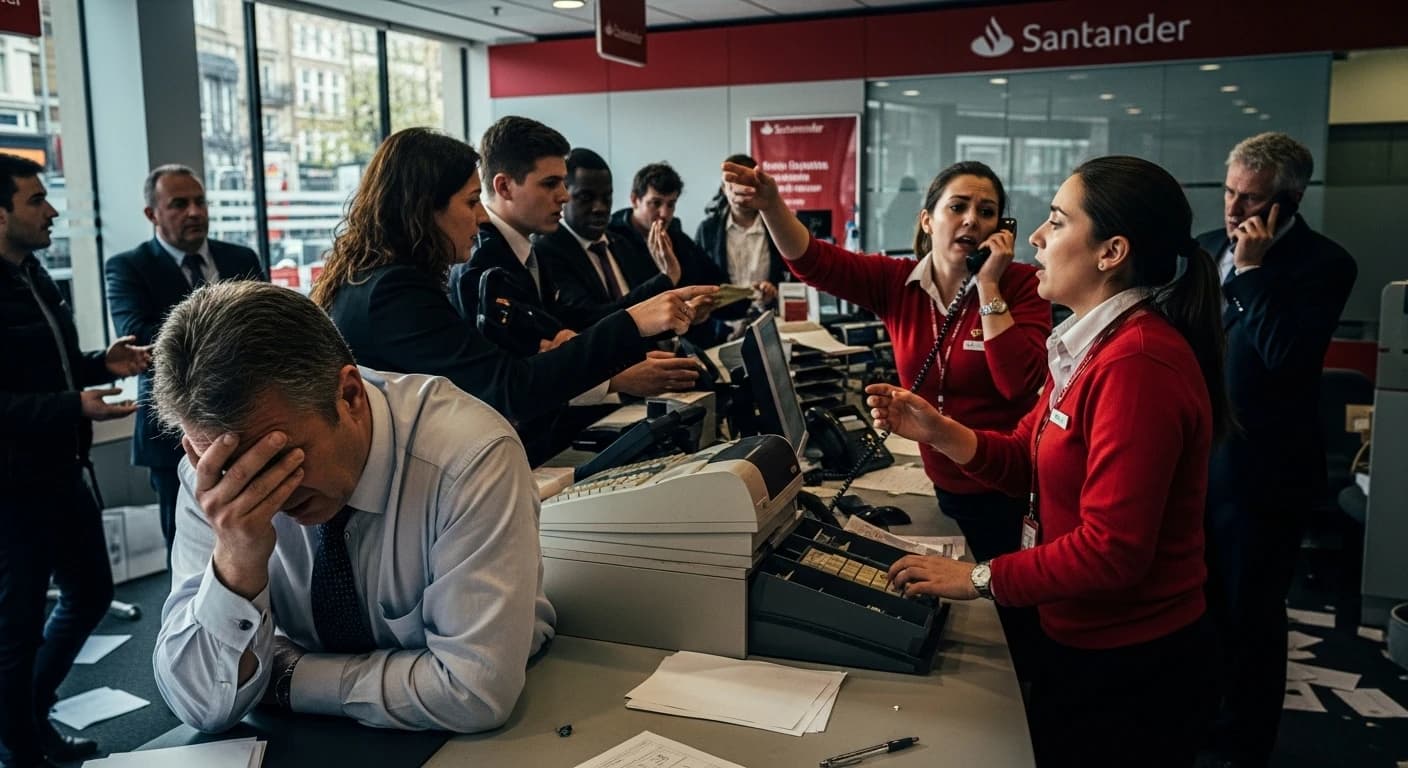 Bank Santander wydaje pilne oświadczenie po masowych kradzieżach z kont klientów