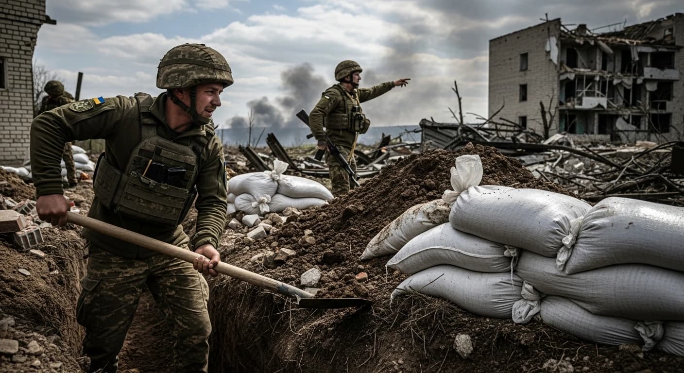 Pokrowsk pod ostrzałem - Ukraińcy wzmacniają pozycje mimo intensywnych walk z Rosjanami