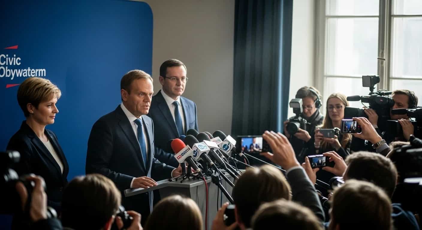 Koalicja Obywatelska powstaje z połączenia trzech ugrupowań - Tusk ogłasza nowy projekt polityczny