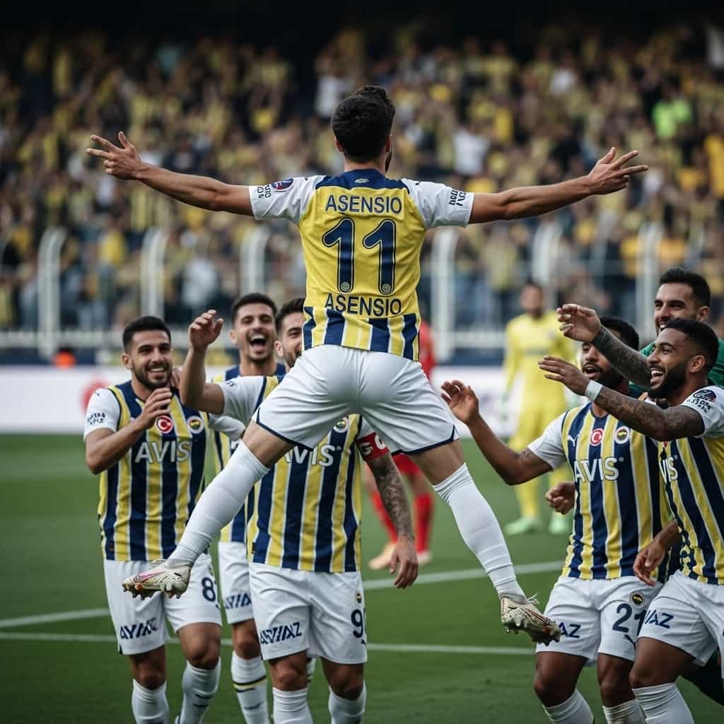 Fenerbahçe wygrało z Kasımpaşą dzięki trafieniu Marco Asensio w 3. minucie meczu