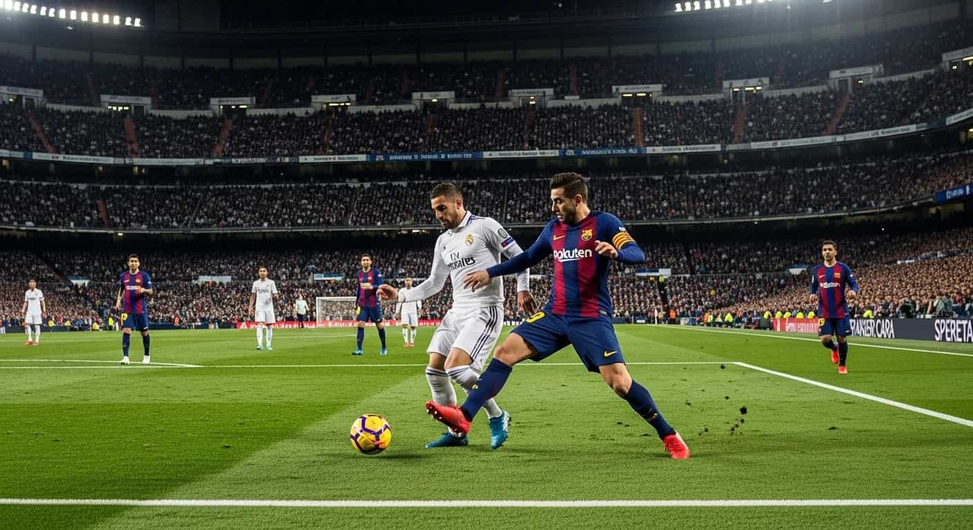 Klasyczne starcie na Santiago Bernabéu - Real Madryt podejmuje Barcelonę w decydującym El Clásico