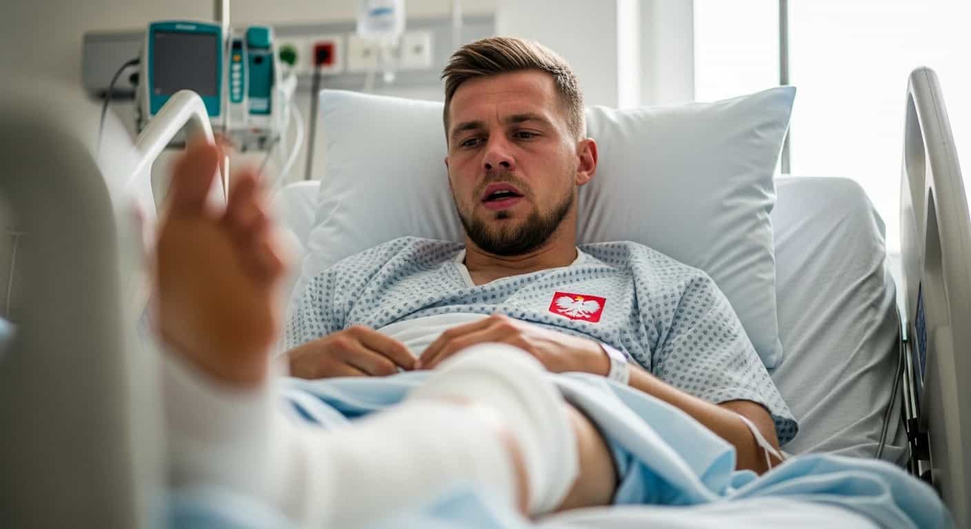 Jakub Moder przeszedł operację - kolejne miesiące przerwy dla reprezentanta Polski