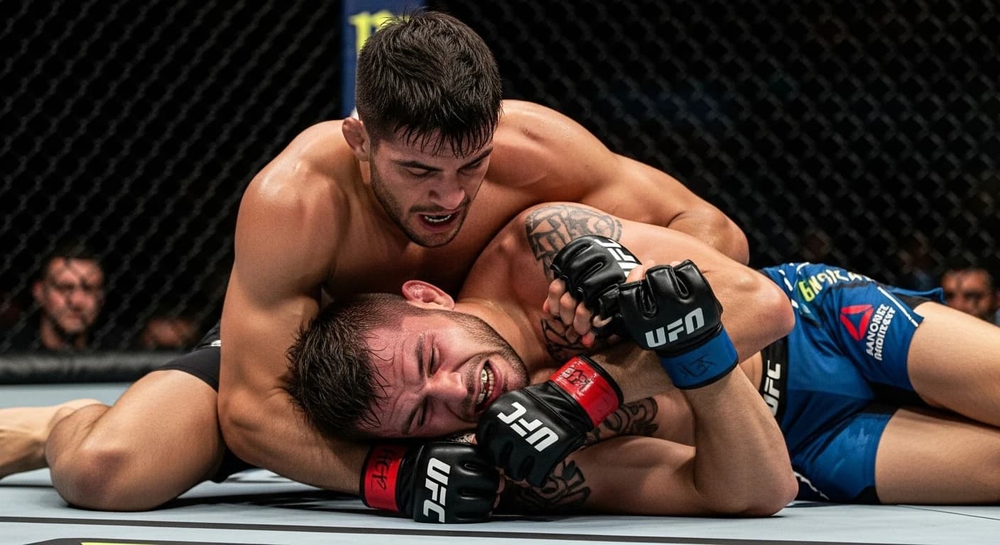 Charles Oliveira pokonał Mateusza Gamrota przez duszenie w drugiej rundzie UFC Rio