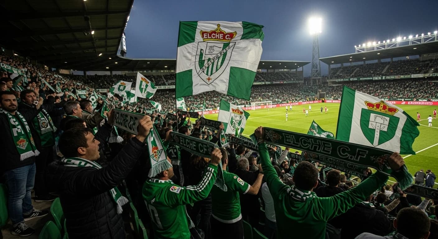 Deportivo Alavés podejmie Elche w ósmej kolejce La Liga - 200 kibiców wspiera gości