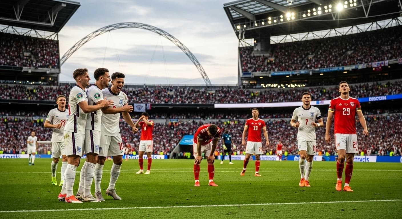 Anglicy miażdżą Walię 3-0 na Wembley w towarzyskim meczu przed mundialem