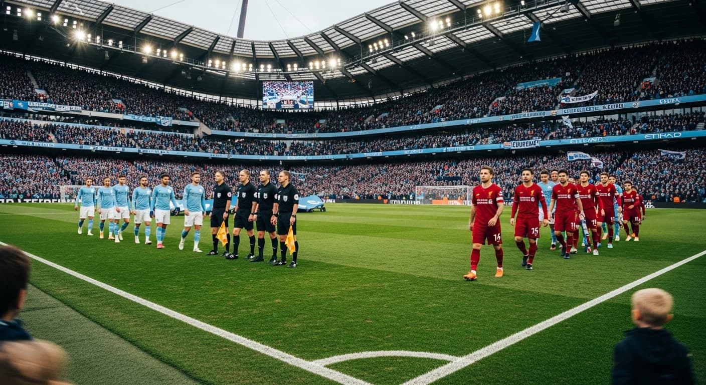 Manchester City podejmie Liverpool w kluczowym meczu o mistrzostwo Premier League