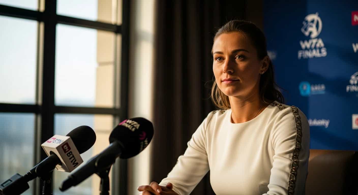 Iga Świątek gotowa do WTA Finals - suknia od lokalnej marki i rekordowa seria zwycięstw