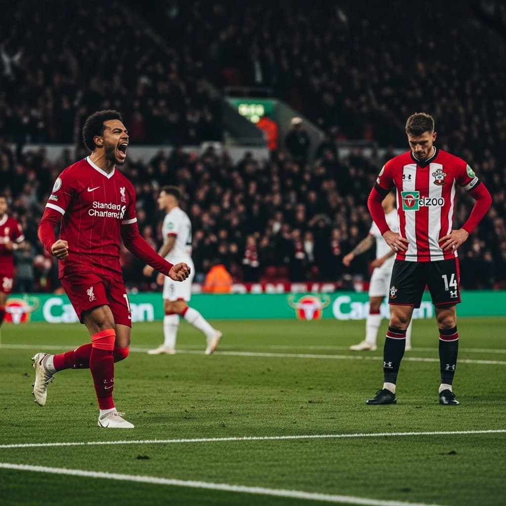 Liverpool pokonuje Southampton w Carabao Cup, Chelsea odrabia straty przeciwko Lincoln City