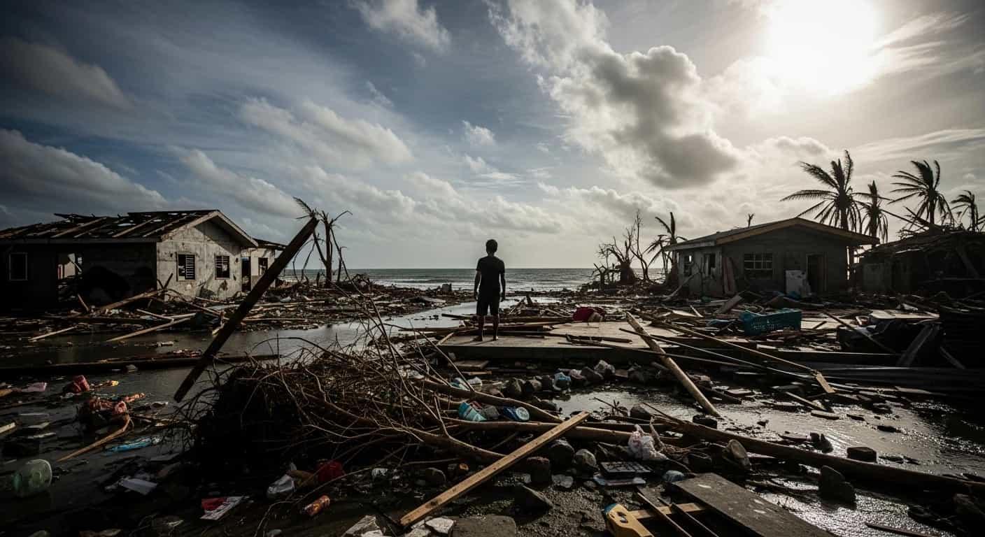 Supertajfuny niszczą Filipiny - dlaczego te żywioły są tak groźne i skąd się biorą
