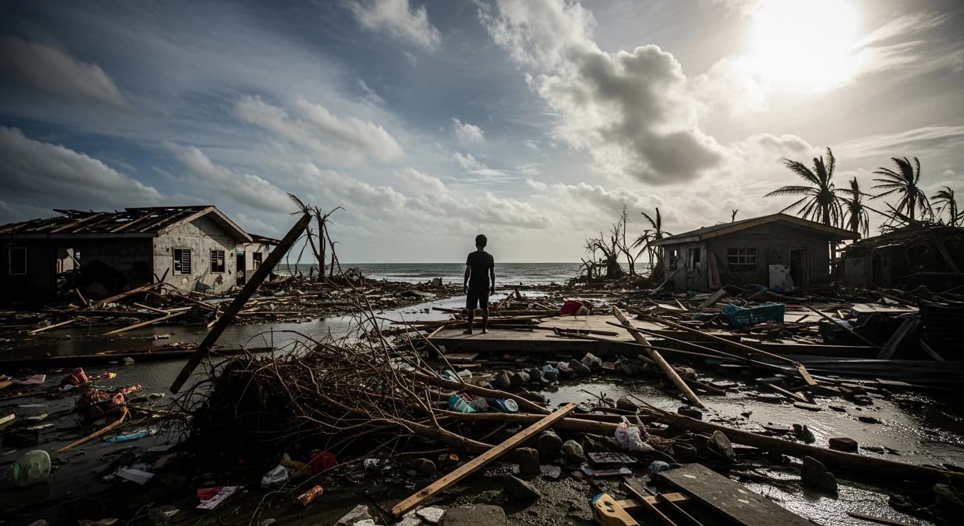 Supertajfuny niszczą Filipiny - dlaczego te żywioły są tak groźne i skąd się biorą