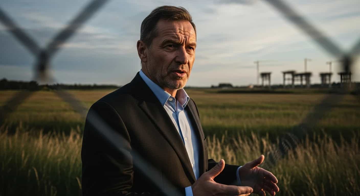 Piotr Wielgomas oferuje rozwiązanie sprawy działki pod CPK - nie chce 400 milionów złotych