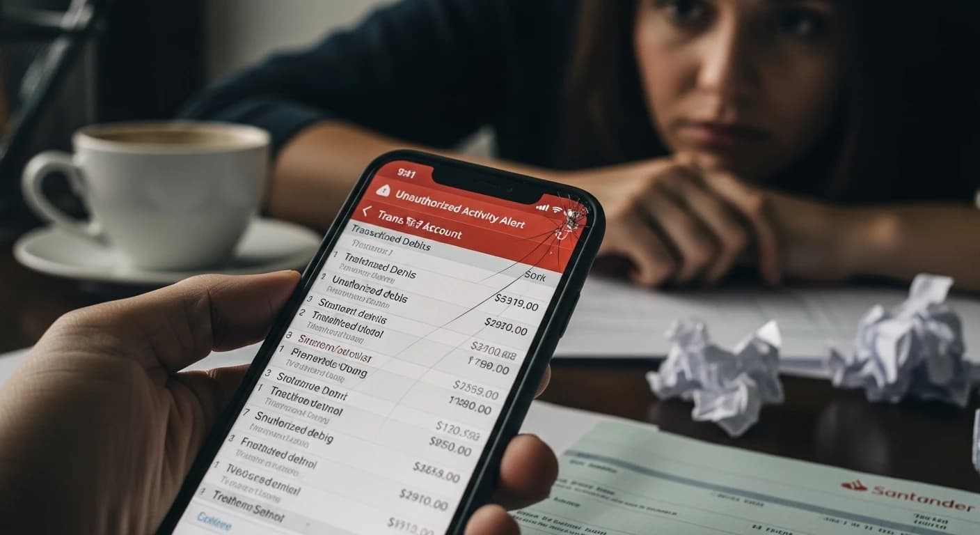 Bank Santander ofiarą masowych kradzieży z kont klientów - skradzione środki będą zwrócone