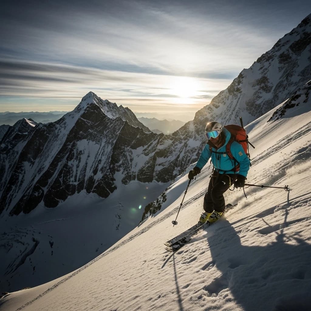Andrzej Bargiel jako pierwszy w historii zjechał na nartach z Mount Everestu bez tlenu