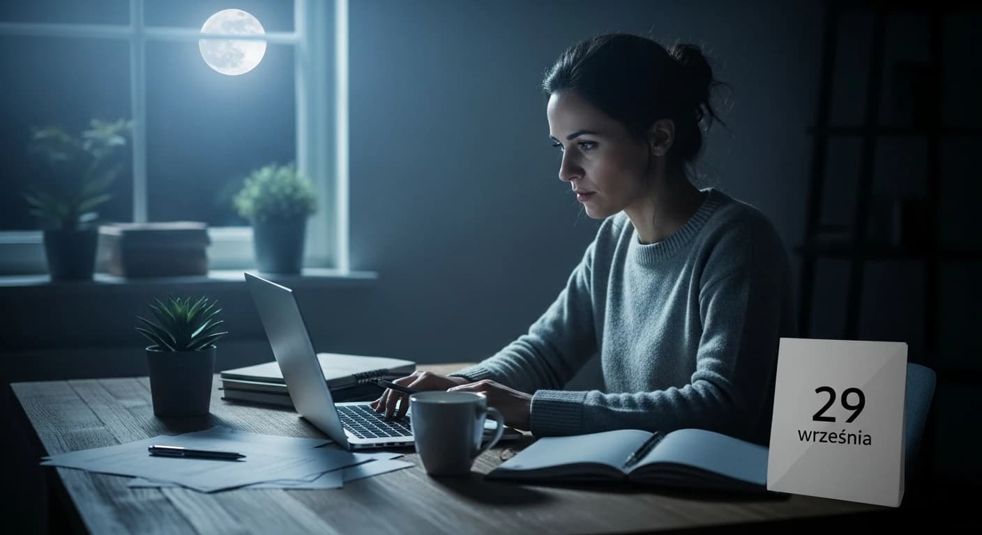 29 września - Pracowity początek tygodnia pod wpływem Księżyca w Koziorożcu