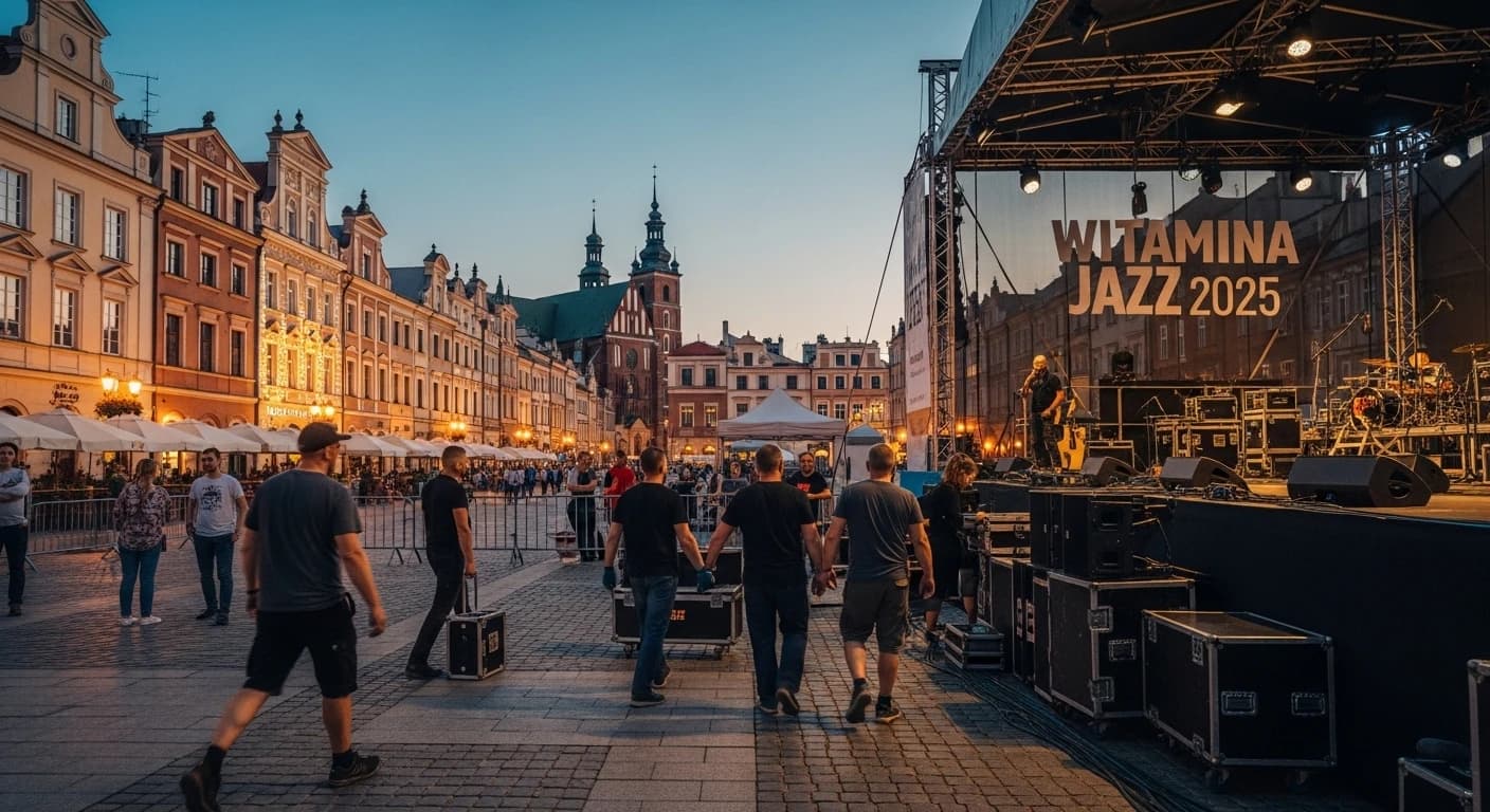 Sandomierz przygotowuje się na muzyczne święto - Witamina Jazz 2025 i koncerty polskich artystów