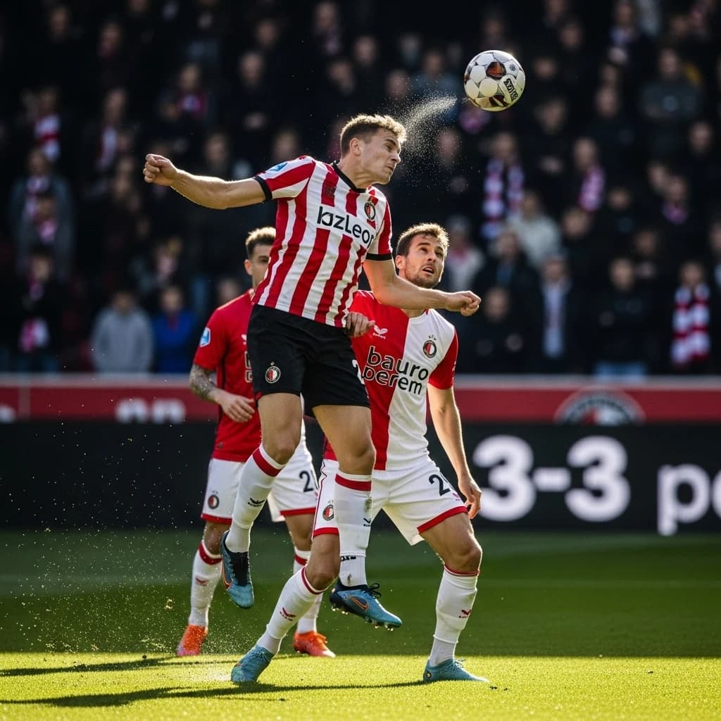 AZ i Feyenoord dzielą się punktami w dramatycznym meczu zakończonym wynikiem 3-3