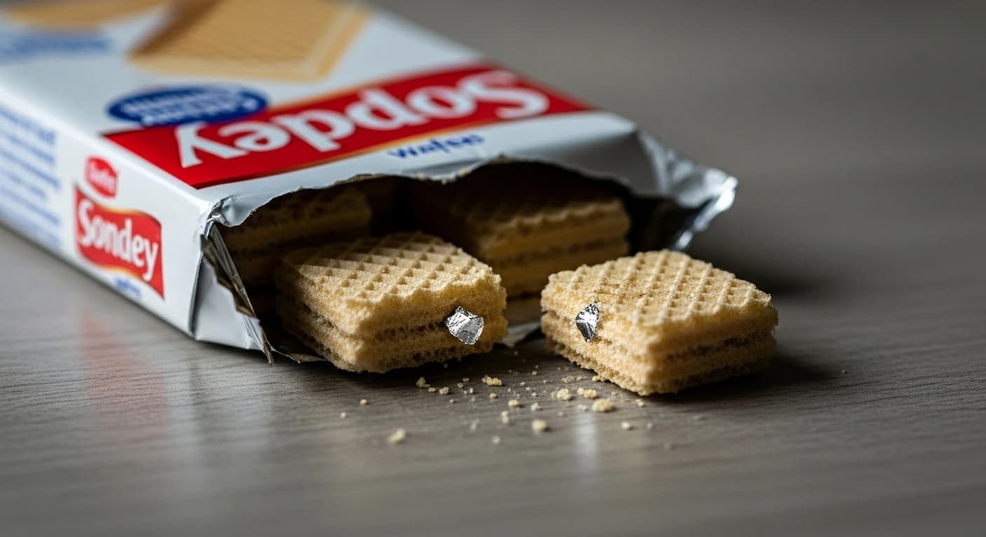 Lidl wycofuje wafle Sondey z powodu możliwej obecności metalicznych ciał obcych