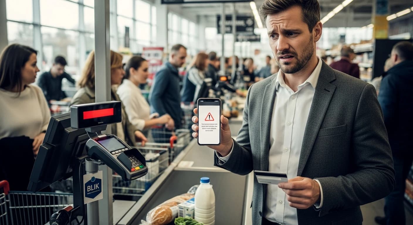 Poważna awaria systemu BLIK i Banku Millennium sparaliżowała płatności mobilne