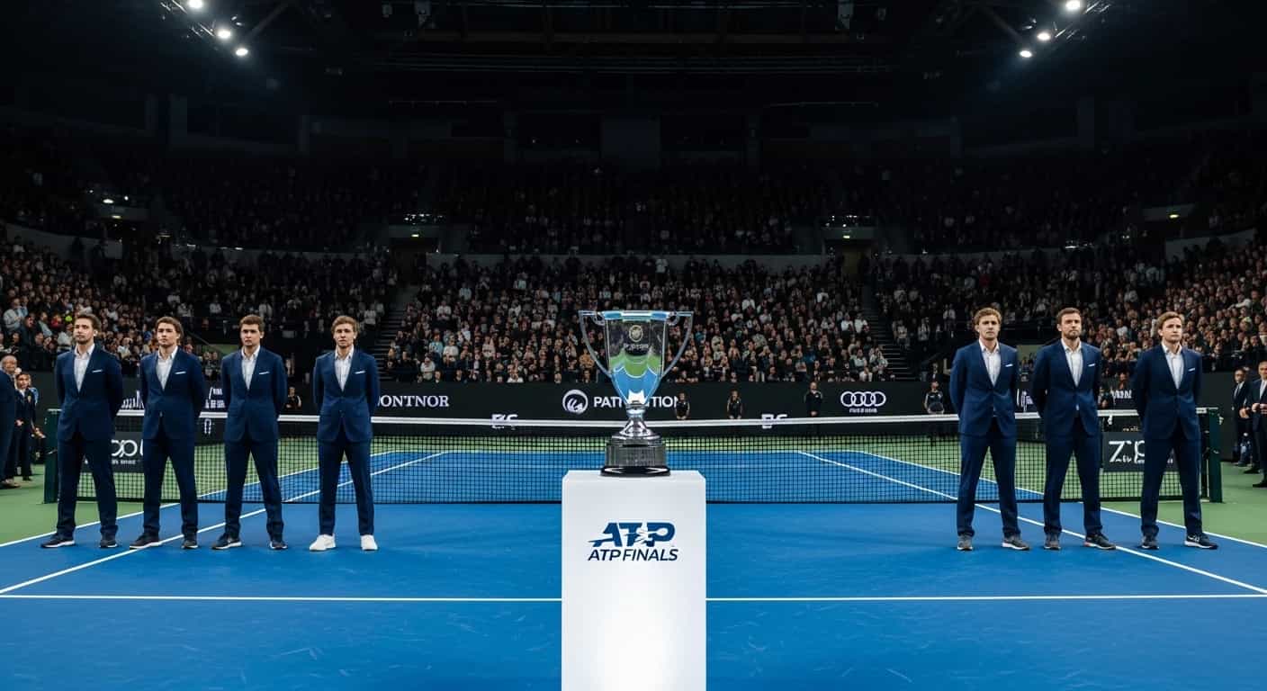 ATP Finals w Turynie bez dwóch gwiazd podczas ceremonii - eksperci mówią o absurdzie