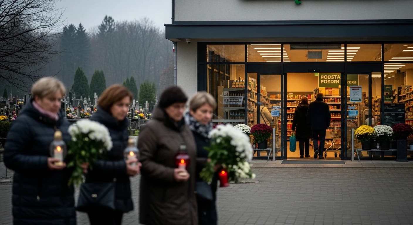 Wszystkich Świętych 2025 - które sklepy będą otwarte 1 listopada