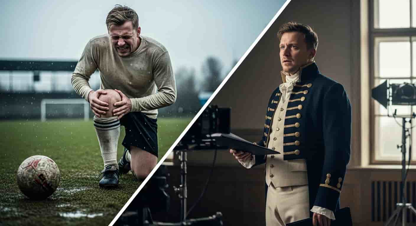 Konrad Eleryk - od kontuzji piłkarskiej do gwiazdy serialu Heweliusz