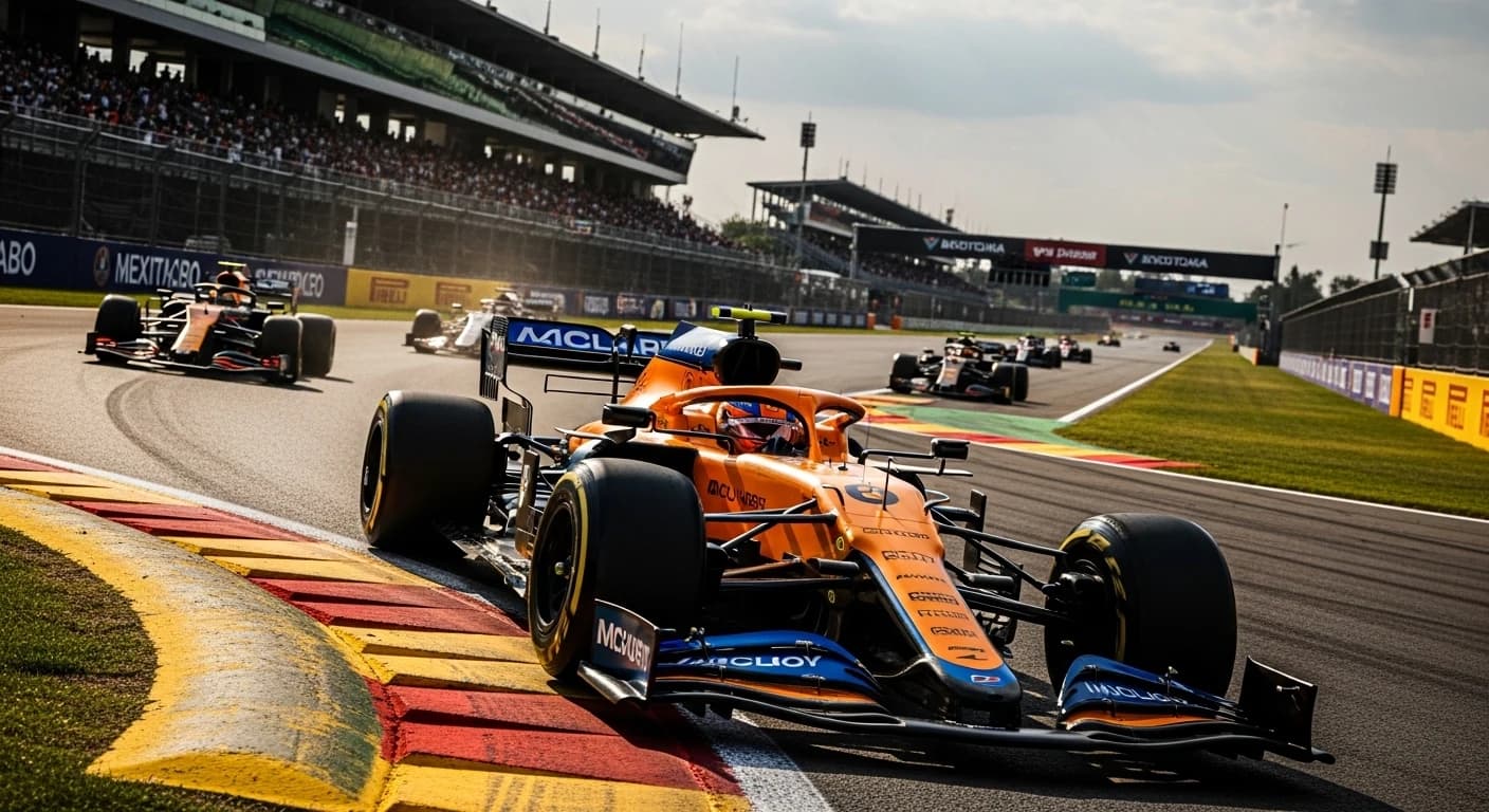 Norris dominuje w treningu przed GP Meksyku - McLaren z przewagą nad rywalami