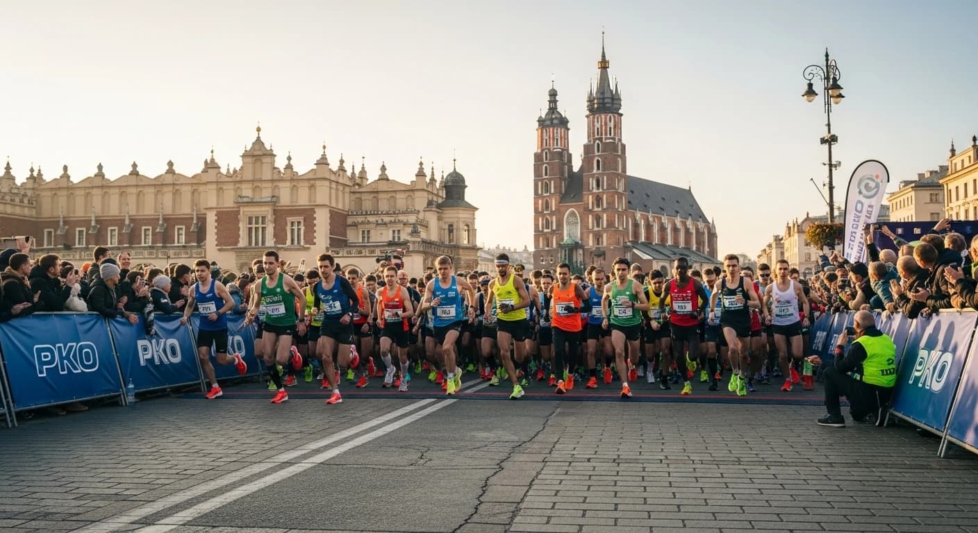 Rekordowa edycja PKO Cracovia Półmaratonu Królewskiego z 16 000 uczestników
