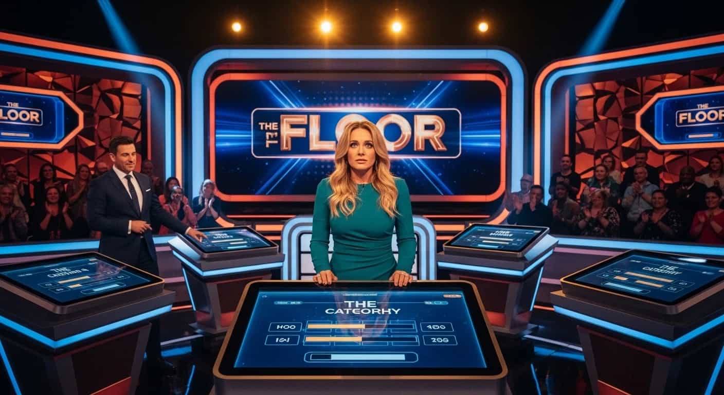 Gwiazda telewizyjna z Wyoming walczy o zwycięstwo w popularnym teleturnieju "The Floor"