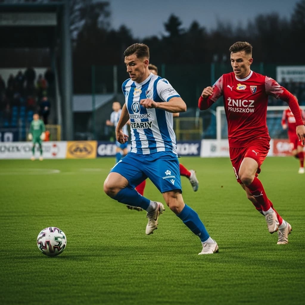 Małapanew Ozimek zmierzy się ze Zniczem Pruszków w historycznym meczu Pucharu Polski