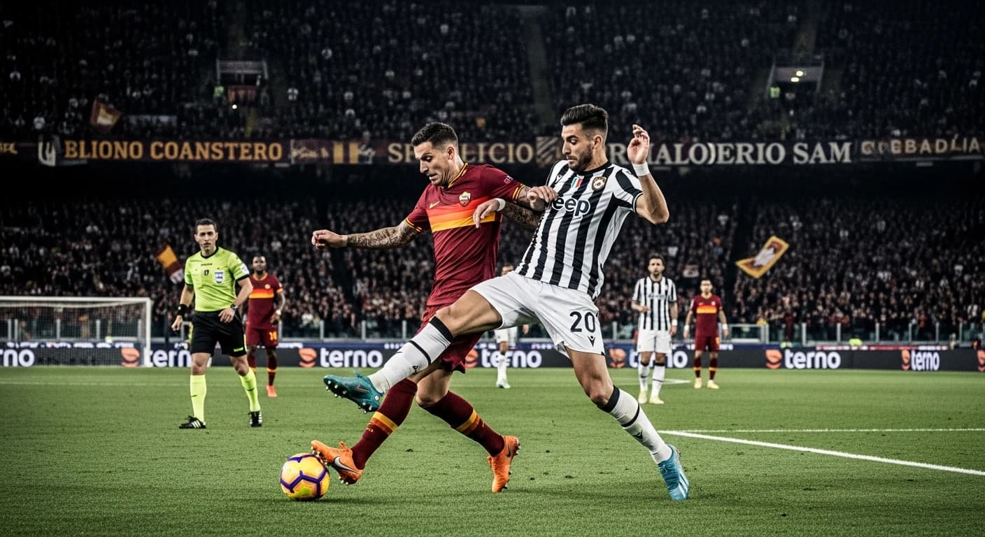 Roma podejmuje Udinese w kluczowym starciu o pozycję w tabeli Serie A