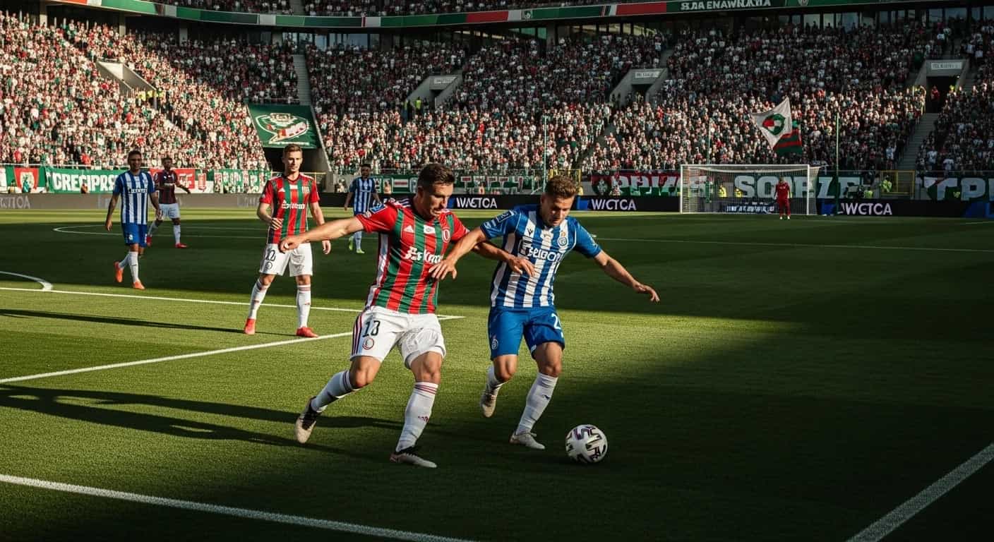 Klasyk polskiej piłki na Łazienkowskiej - Legia Warszawa podejmie Lech Poznań w hicie 13. kolejki Ekstraklasy