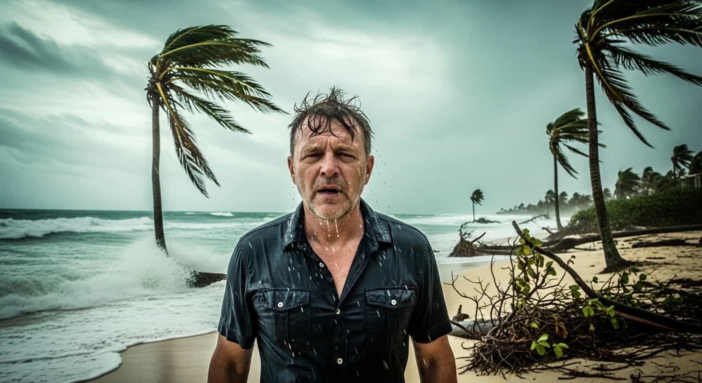 Michał Żebrowski na Jamajce w obliczu najsilniejszego huraganu w historii