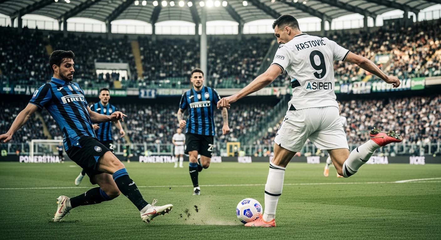 Atalanta podejmuje Sassuolo w walce o punkty Serie A - Juric stawia na Krstovicia