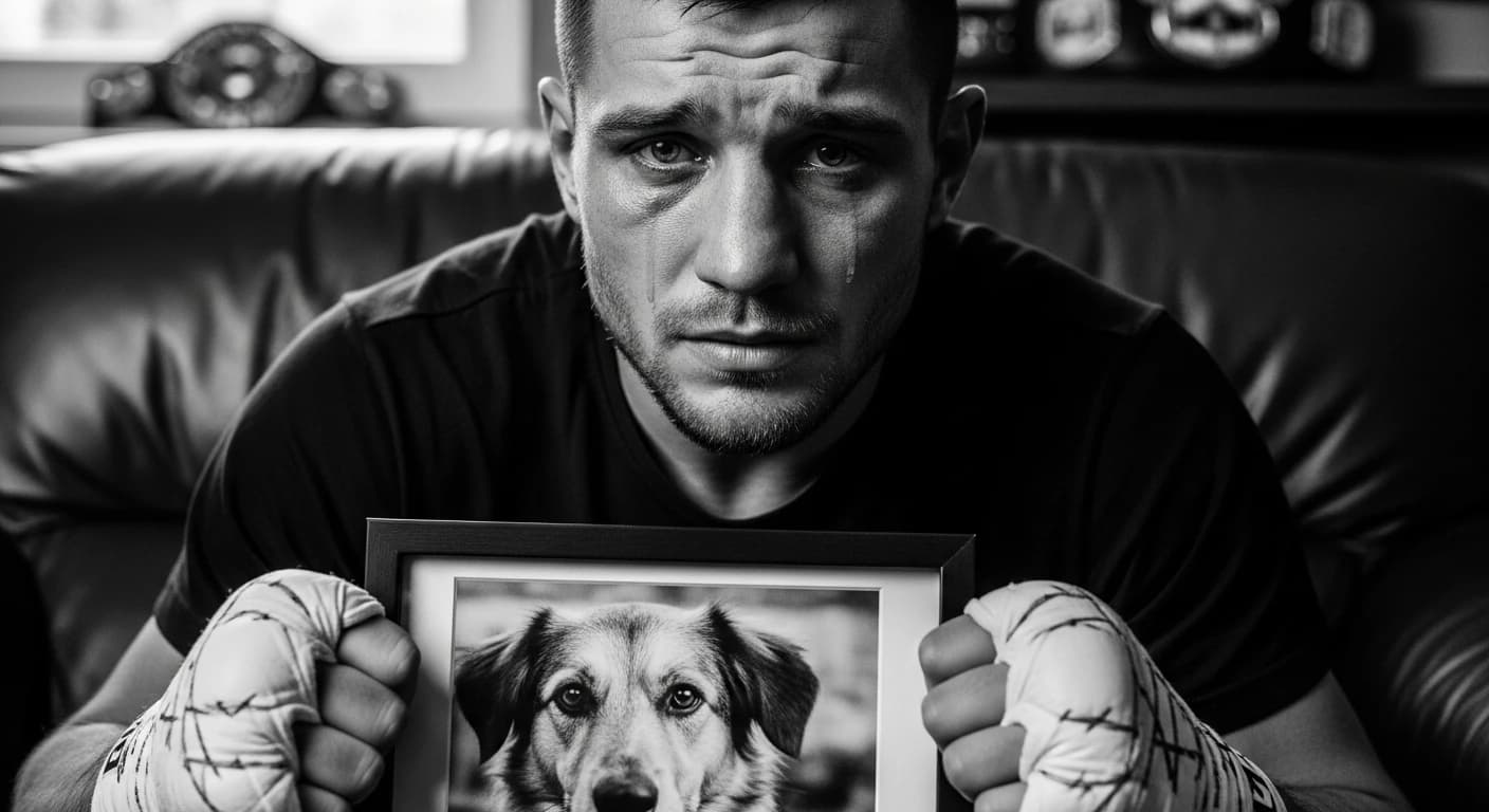 Artur Szpilka w głębokim żalu po śmierci ukochanego psa Cyca