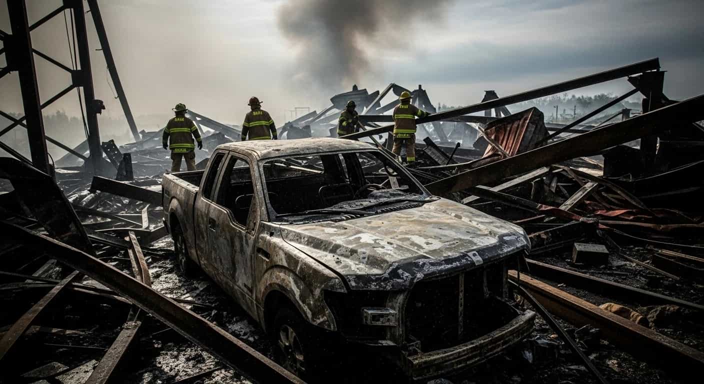 Ford obniża prognozy na 2025 rok po pożarze w zakładzie dostawcy aluminium