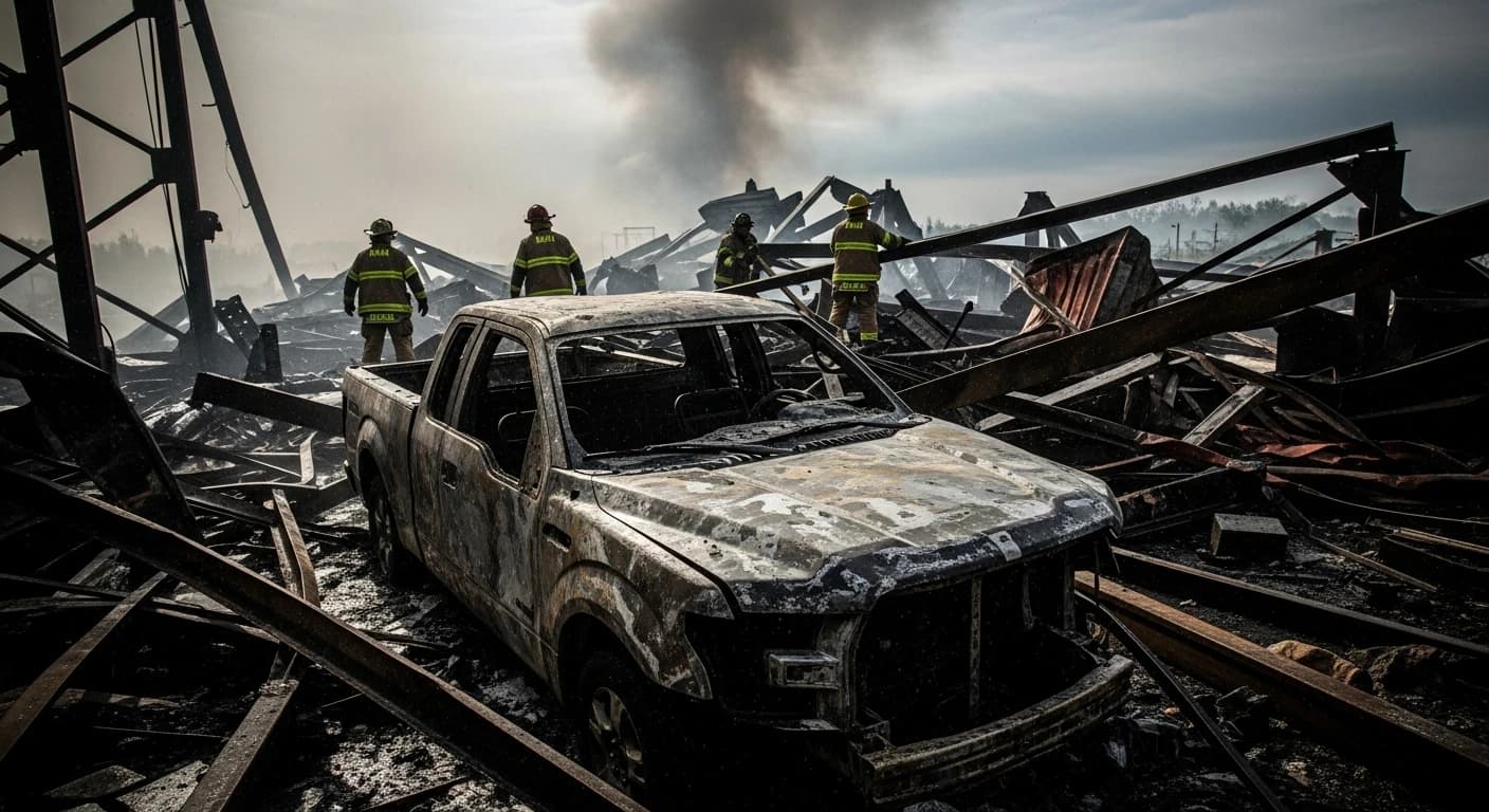 Ford obniża prognozy na 2025 rok po pożarze w zakładzie dostawcy aluminium