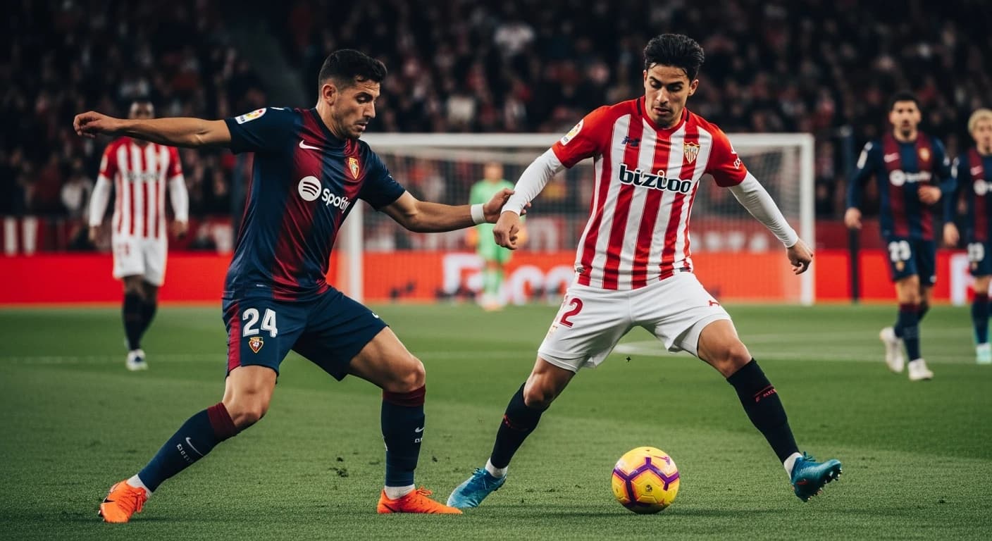 Sevilla szuka zwycięstwa przeciwko Osasunie w kluczowym meczu La Liga